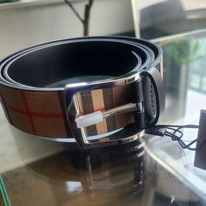SOLD! Burberry Vintage Check Belt